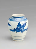 Blue and White Landscape Porcelain Jar