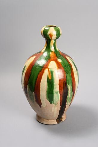 Blue and White Landscape Porcelain Jar